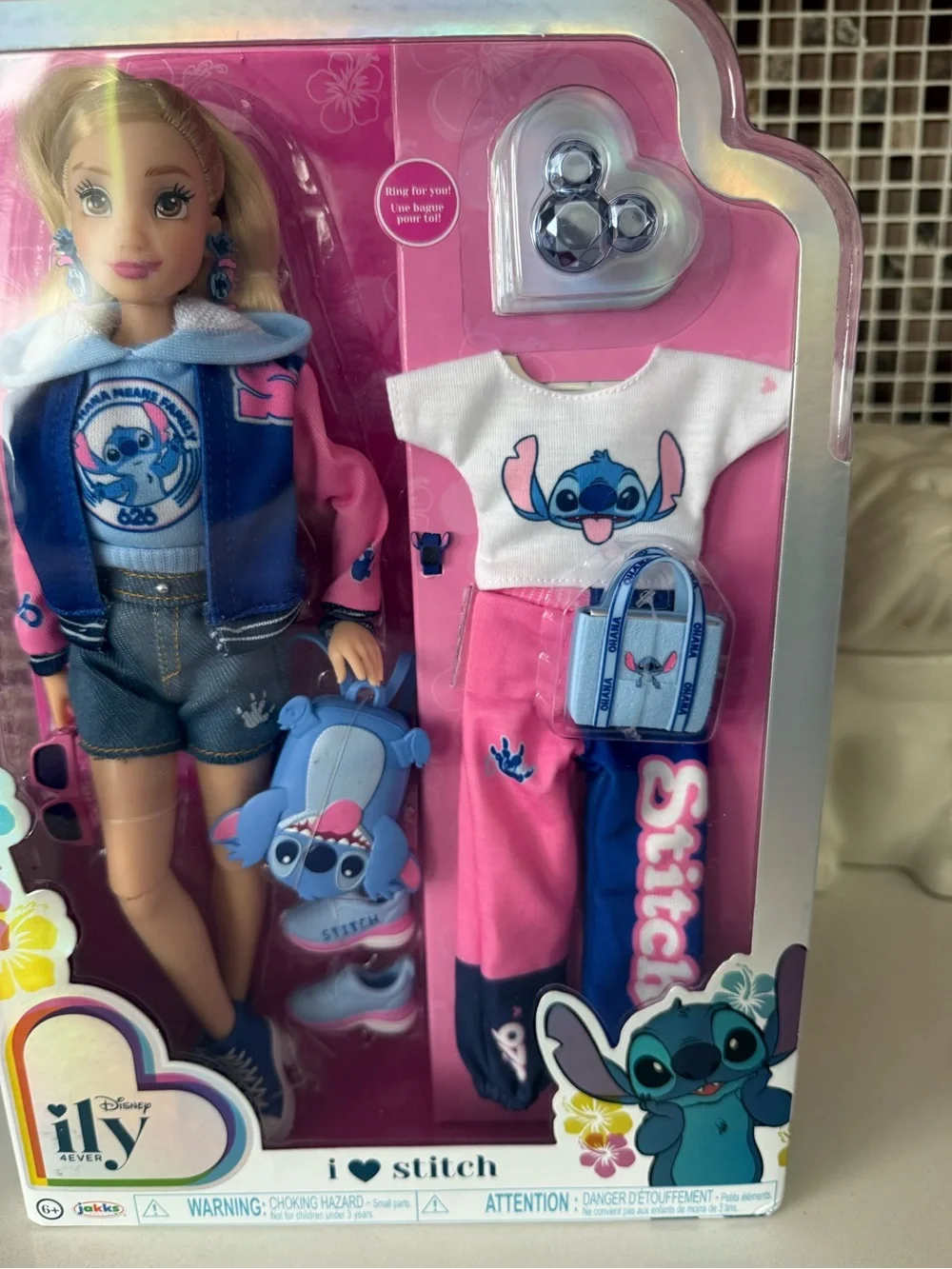 Disney Ily I Love Stitch Deluxe Fashion Doll